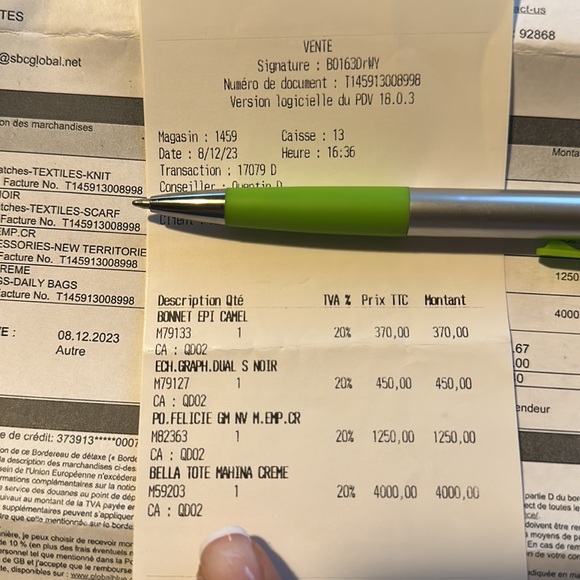 Louis Vuitton Authentic M59203
Bella Tote have box, receipts, dust bag. Wore 1x! - Picture 8 of 8